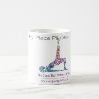 Café Minha caneca do logotipo de Pilates do lugar
