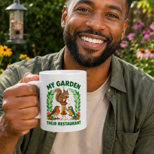 Café Minha Jardim O Restaurante Deles Caneca de Esquilo