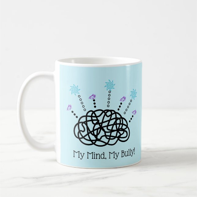 Café Minha mente, minha tímida caneca de síndrome de 2  (Esquerda)