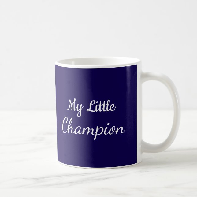Café Minha Pequena Caneca de Beisebol Campeã (Direita)