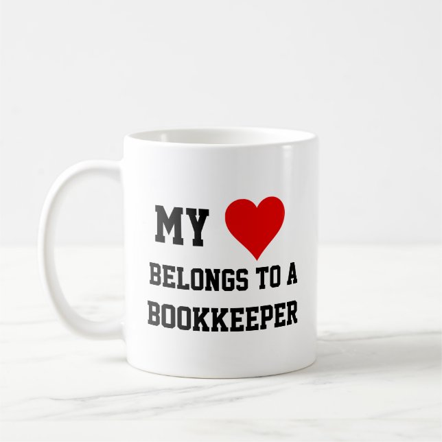 Café Minha Pertence A Uma Caneca De Guarda-Livraria (Esquerda)