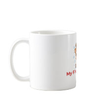 Minha Primeira Caneca de Natal Bebê Fofo Férias