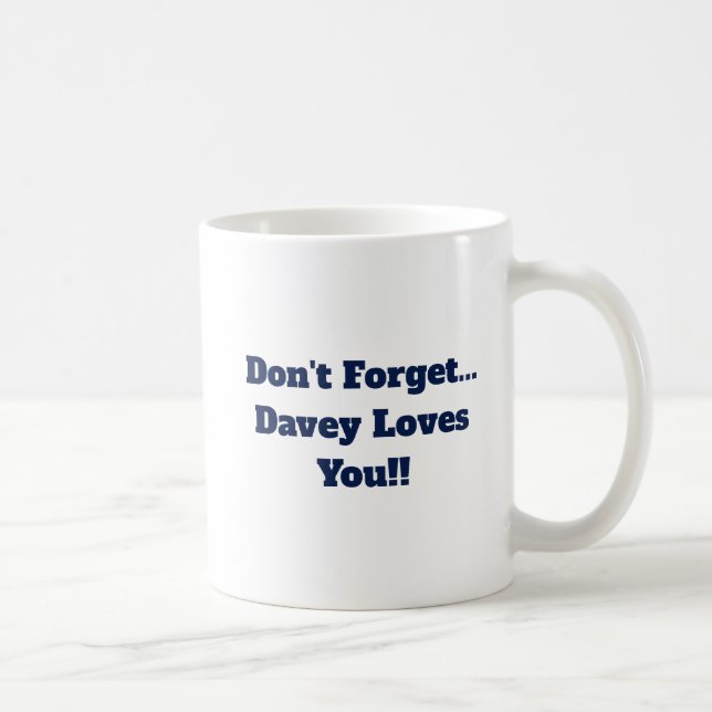 Café Mistérios de Murdoch de Davey: Caneca Close Up (Direita)