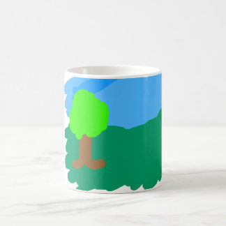 Café modelo da caneca de Ninjapaint.com