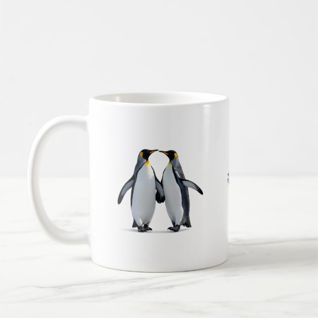 Café Modelo de Caneca de Imagem de Animal Personalizada (Esquerda)