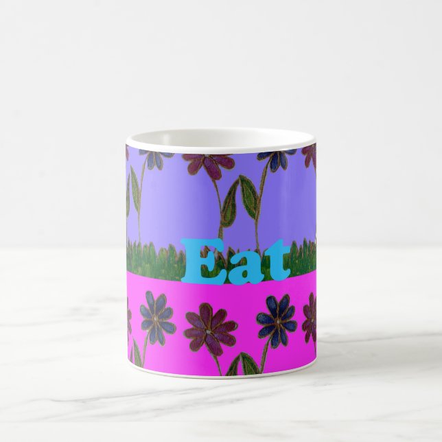 Café Modelo de imagem de envoltório de caneca (Centro)