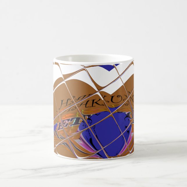 Café Modelo de imagem de invólucro de caneca (Centro)