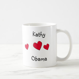 Café Mostre sua caneca do apoio de Obama