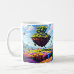 Café Mundo Xadrez, Caneca de Café, 330 ml