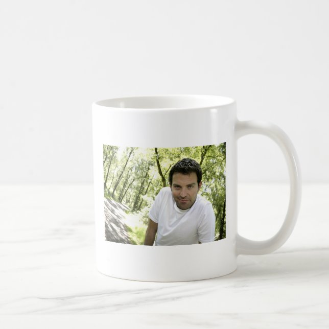 Café Música de Ryan Kelly - caneca - árvores verdes (Direita)