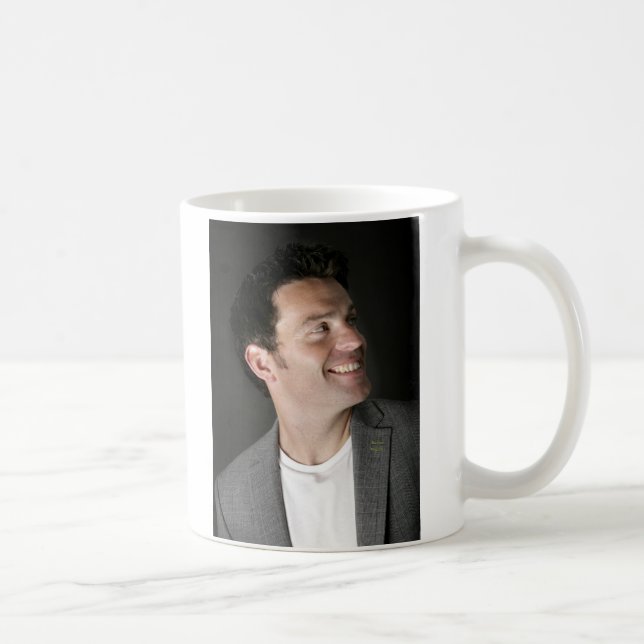 Café Música de Ryan Kelly - caneca - sorriso (Direita)