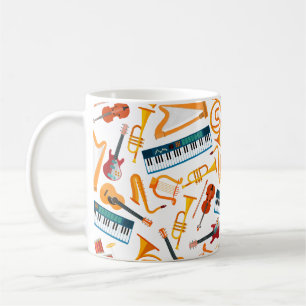 Café Música em cada chip: caneca de harmonia instrument
