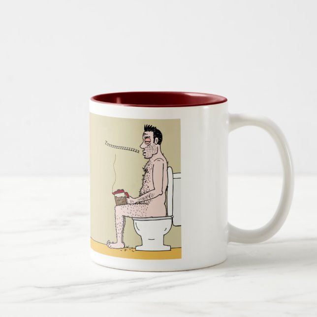 Café na caneca da lata (Direita)
