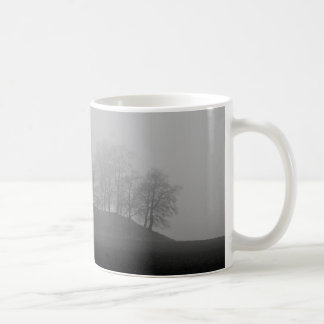 Café Na caneca de nevoeiro
