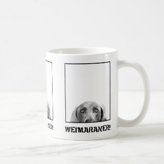 Café Nação de Weimaraner: Weimaraner em uma caneca da