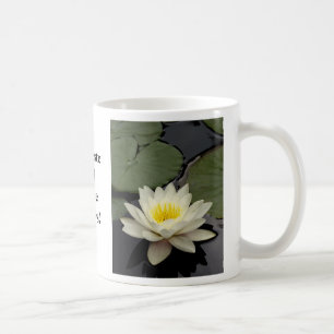 Café Namaste e da paz caneca de Lotus sempre