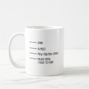 Café Não Interessa, Eu Tenho Que Fazer Cocô Caneca de C