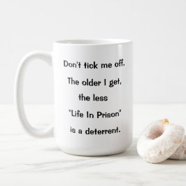 Café Não Me Irrite - Caneca de 15 oz.