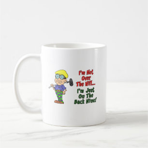 Café Não sobre o monte apenas na caneca do jogador de