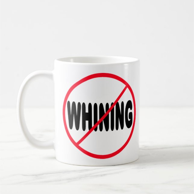 Café Nenhuma caneca de lamentação (Esquerda)