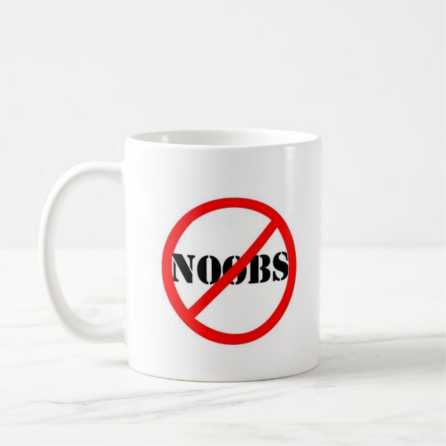 Café Nenhuma caneca de NOOBS! (Esquerda)