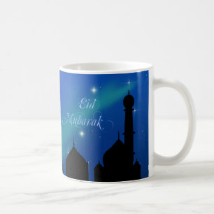 Café Noite mágica de Eid - caneca islâmica do