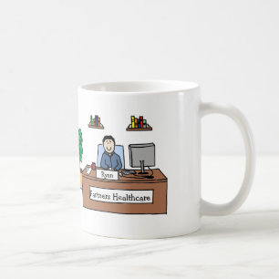 Café Nome da empresa personalizado de w da caneca dos