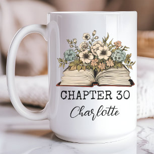 Café Nome Personalizado Capítulo 30 Caneca Presente de
