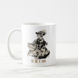 Café Nós Cavalgamos ao Amanhecer! Caneca de Gatinho Mos