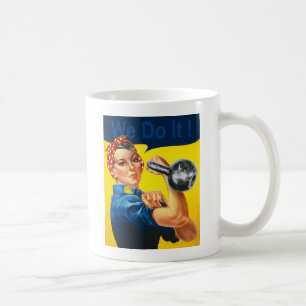 Café Nós podemos fazê-lo caneca de Kettlebell