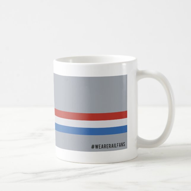 Café Nós somos caneca de prata de Railfans (Direita)