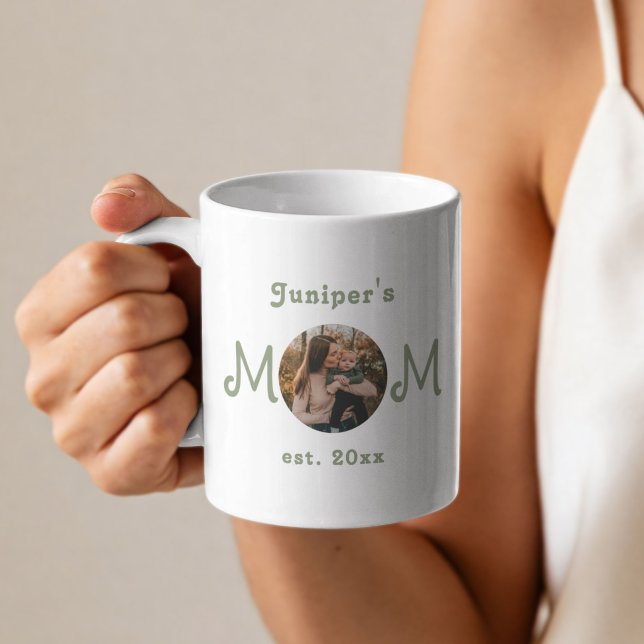 Café Nova Mãe Estabeleceu a Primeira Caneca de Foto do  (Criador carregado)