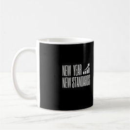 Café Novo Ano Novo Padrão — CANECA DE MOTIVAÇÃO MINIMAL