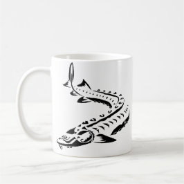 Café NOVO tribal - caneca dobro de Scutes