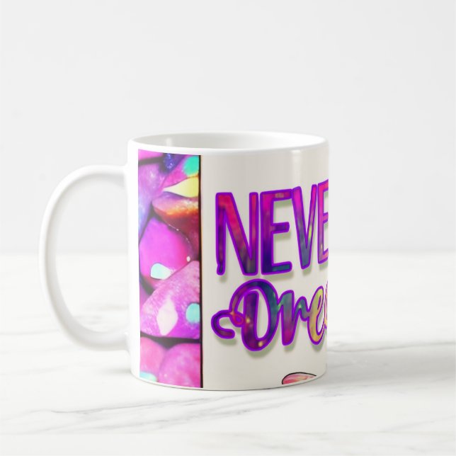 Café Nunca Pare de Sonhar | Caneca Borboleta Opala (Esquerda)