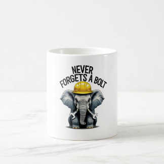 Café Nunca se esquece de uma caneca de bolso - Engenhei