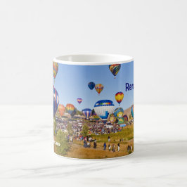 Café O balão de Reno compete a caneca