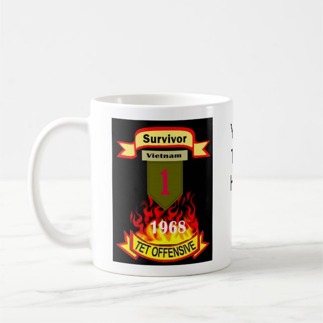 Café ø Caneca da ofensiva de Vietnam Tet do (Esquerda)