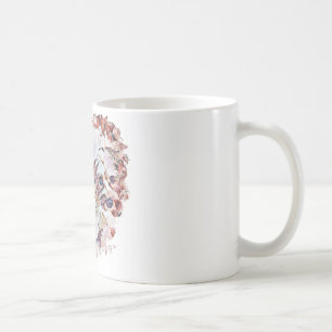 Café O coração de Morkie dado forma projetou a caneca