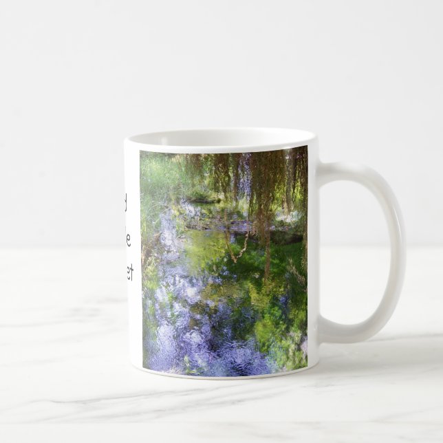 Café O "deus fez caneca de Monet" (Direita)