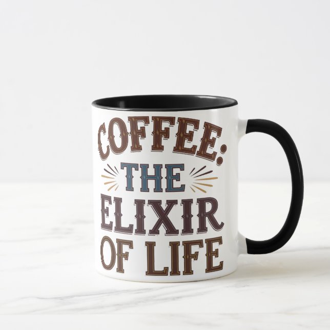 Café: O Elixir da Caneca da Vida (Direita)