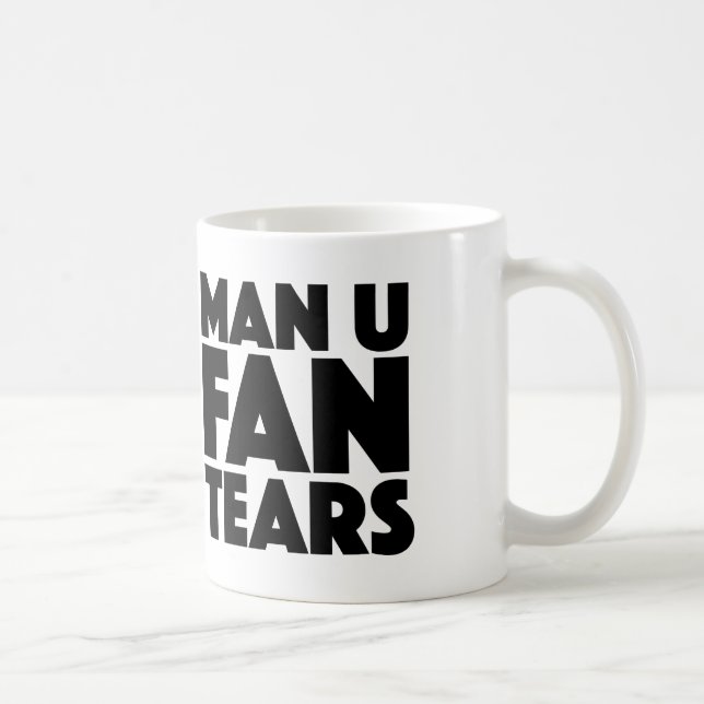 Café O fã do homem U rasga a caneca para fãs de (Direita)