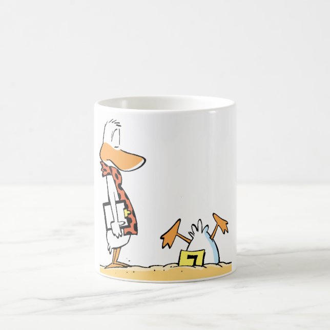 Café O humor da aviação deixou de funcionar a caneca (Centro)