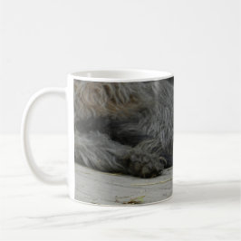 Café O Lurcher fecha acima a caneca dois de |