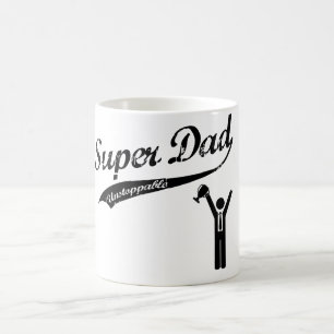 Café O pai super é QUE NADA PODE PARAR! caneca de caf