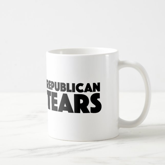 Café O republicano rasga a pro caneca de Democratas (Direita)