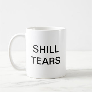 Café O Shill rasga a caneca com brasão de Doomcock