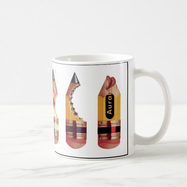 Café O Tao surreal da caneca #2 do lápis de Stubbie (Direita)