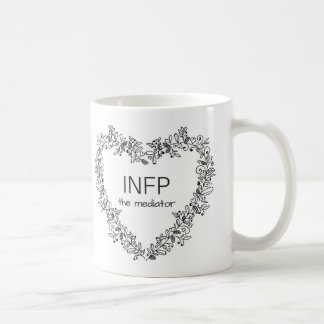 Café O tipo de personalidade caneca do mediador INFP de