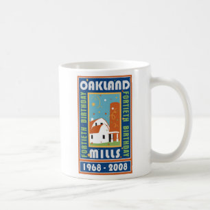 Café Oakand mmói a caneca do aniversário de 40 anos